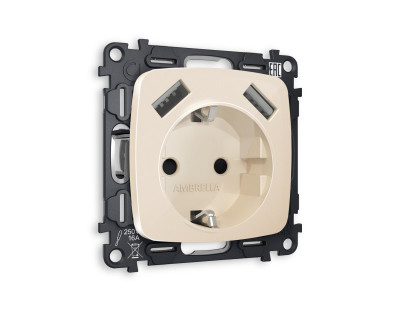 Розетка Ambrella Volt MO309010