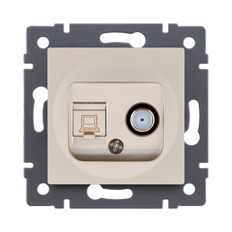 Розетка KOLLINGER REA-022GD