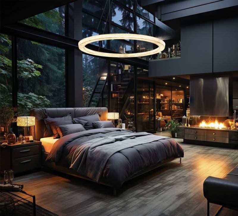 Подвесная люстра Fluorite FL1030-8P