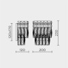 Бра MODELUX ML.7084.230 GD
