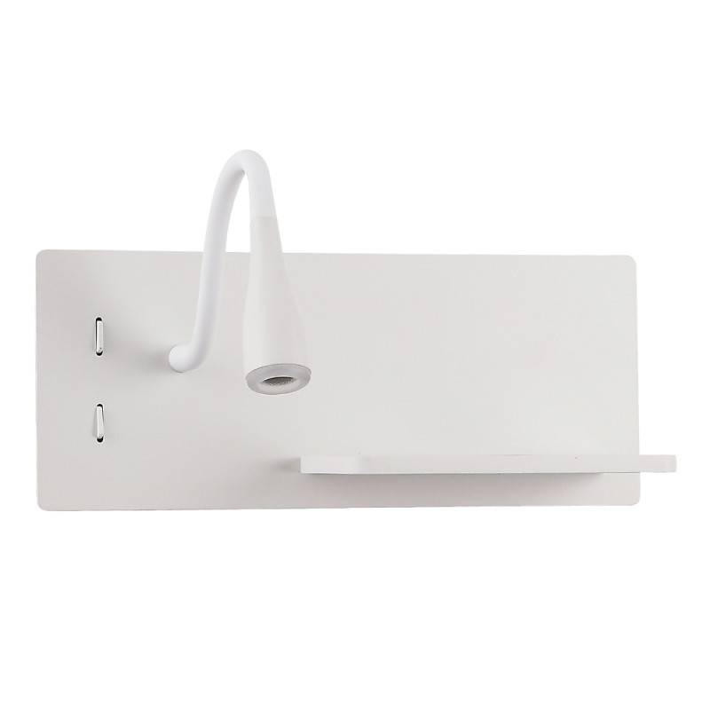 Бра Crystal Lux CLT 217W Qi+USB WH