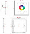 Контроллер-регулятор ЦТ и цвета RGB Deko-Light Rf 843021