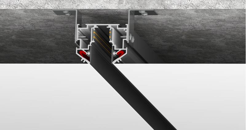 Профиль для шинопроводов Lightstar 509427L