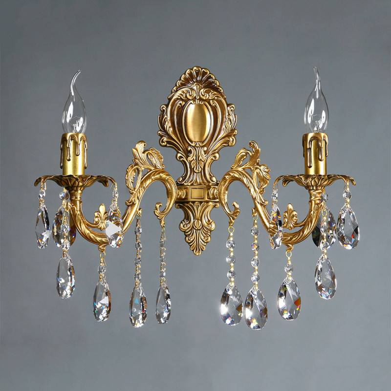 Бра AMBIENTE by BRIZZI 2118/2 AB Tear Drop