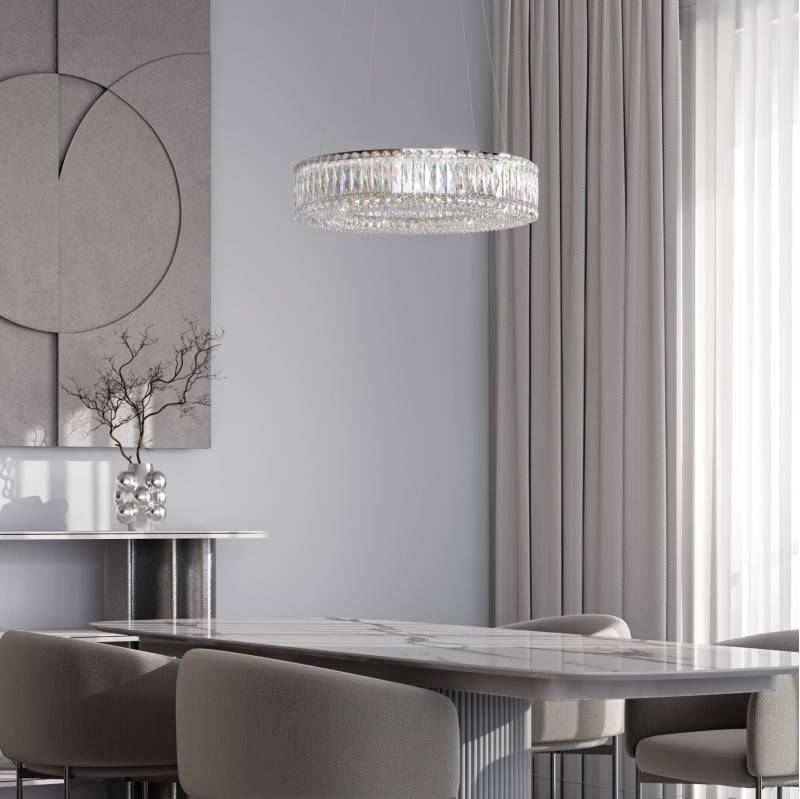 Подвесной светильник Eurosvet 101007 LED хром