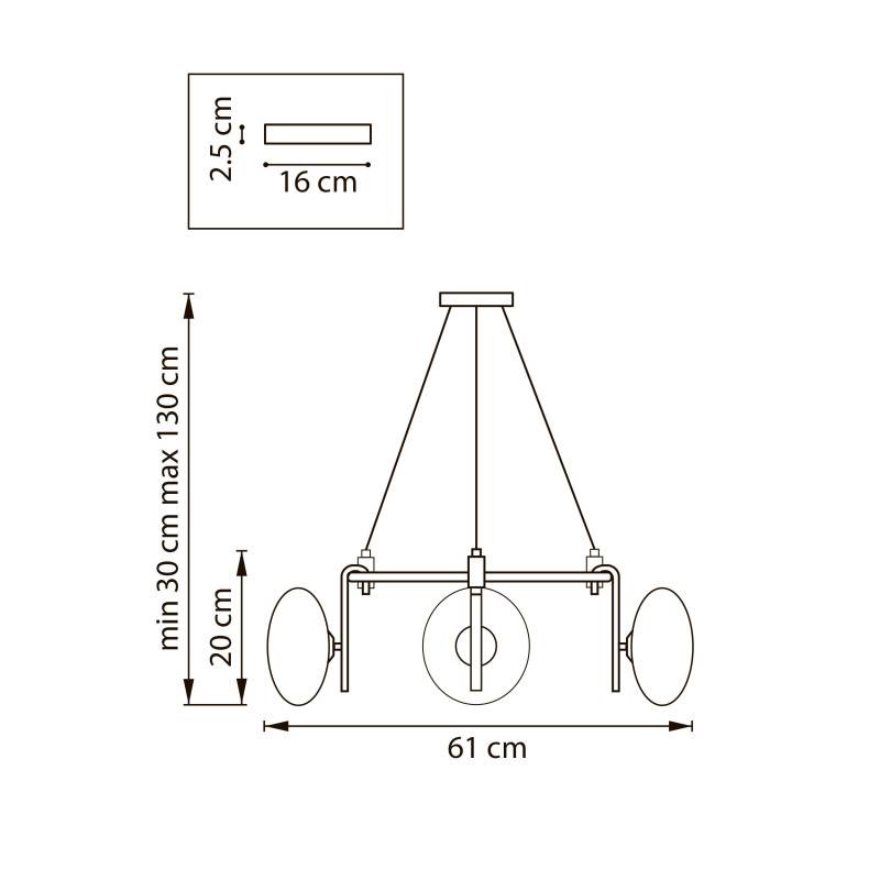 Подвесная люстра Lightstar 737136