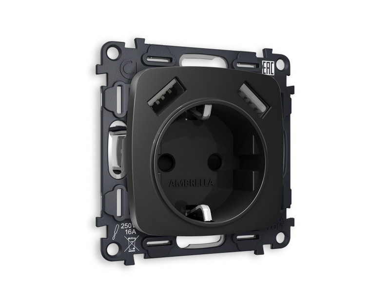 Розетка Ambrella Volt MO809010