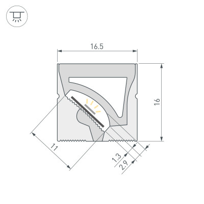 Профиль Arlight 059874