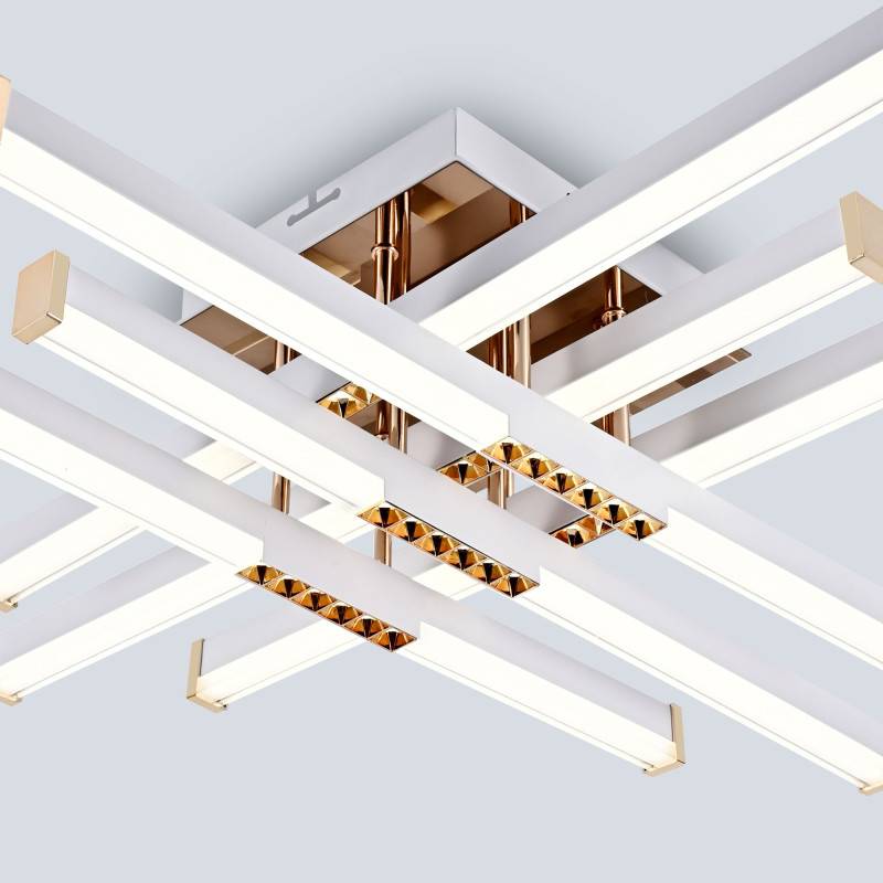 Накладная люстра LED4U L9376-700 WH