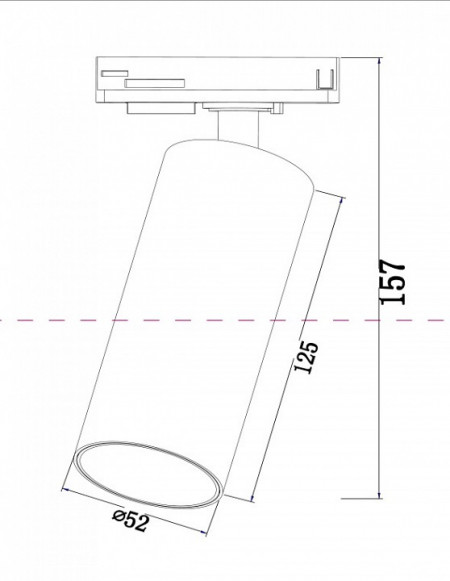 Светильник на штанге Maytoni Focus LED TR021-1-12W3K