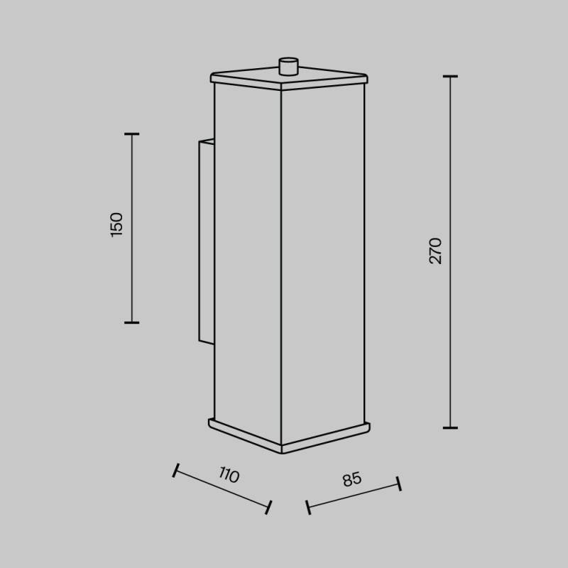Бра MODELUX MS.108.270 BS