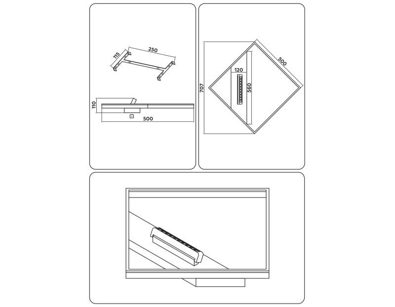 Накладной светильник Ambrella Light FL51463