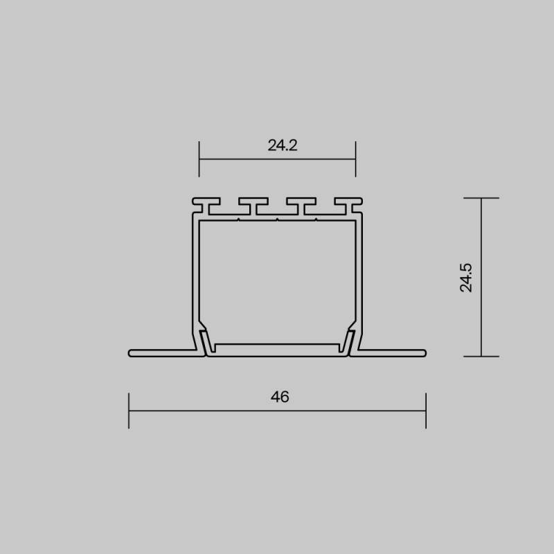 Профиль Maytoni Technical 632001