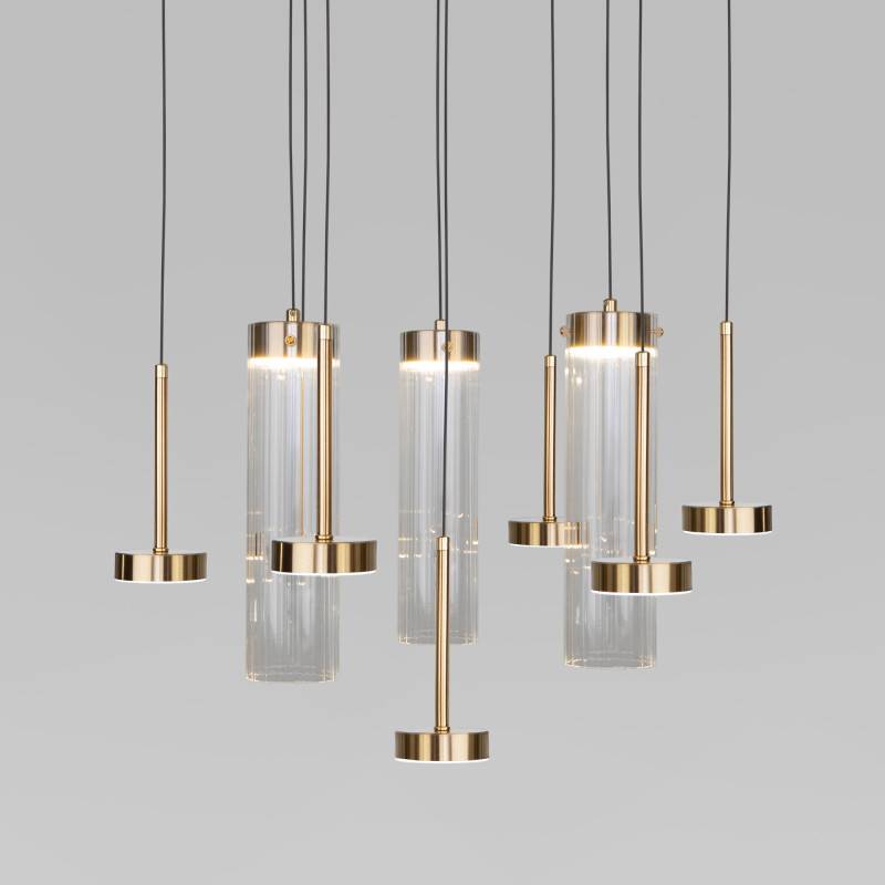 Подвесной светильник Eurosvet 301102 LED латунь