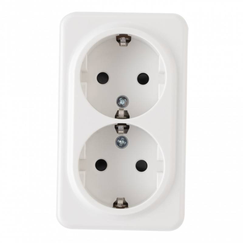 Розетка Arte Milano 310.40-2.white