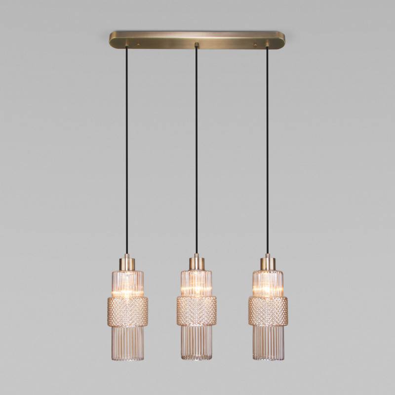 Подвесной светильник Eurosvet 50209/3 бронза