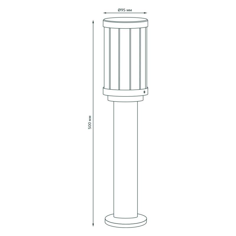 Садово-парковый светильник Gauss GD023