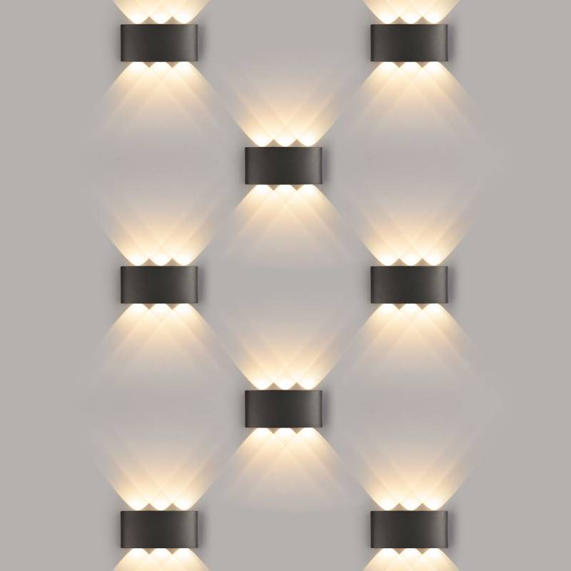 Светильник настенный Elektrostandard 1551 TECHNO LED TWINKY TRIO черный