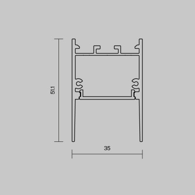 Профиль Maytoni Technical 633011