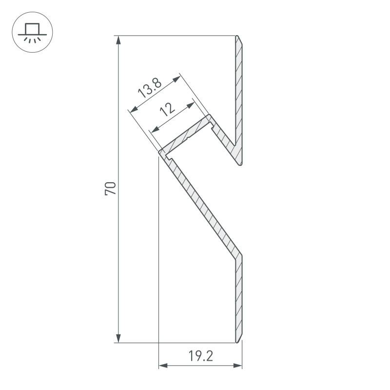 Профиль Arlight 023902