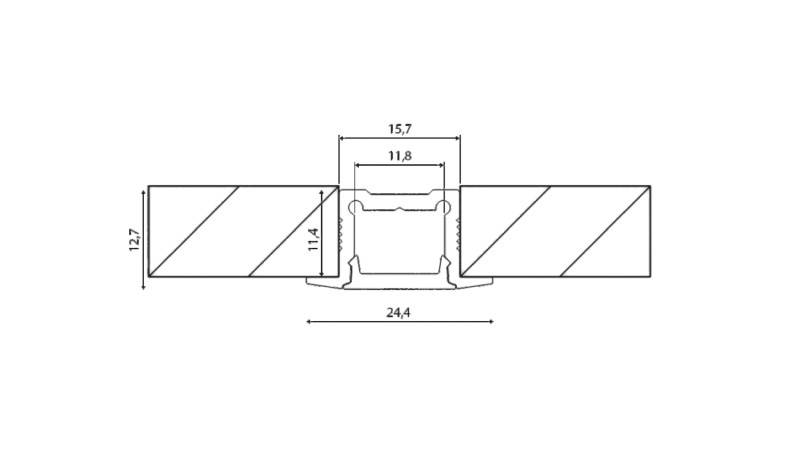 Профиль DesignLed LE.2613-R