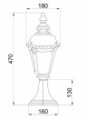 Наземный низкий светильник Maytoni Goiri O029FL-01BZ