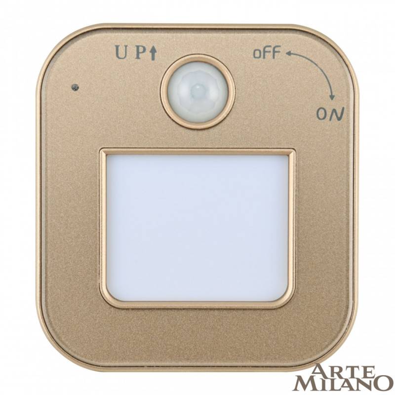 Трековая система розеток Arte Milano 380022TLS/LWS Gold