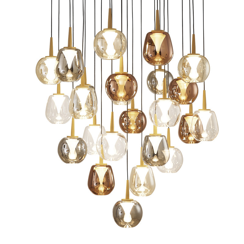 Каскадная люстра Mantra 8937+24PL