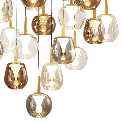 Каскадная люстра Mantra 8937+24PL