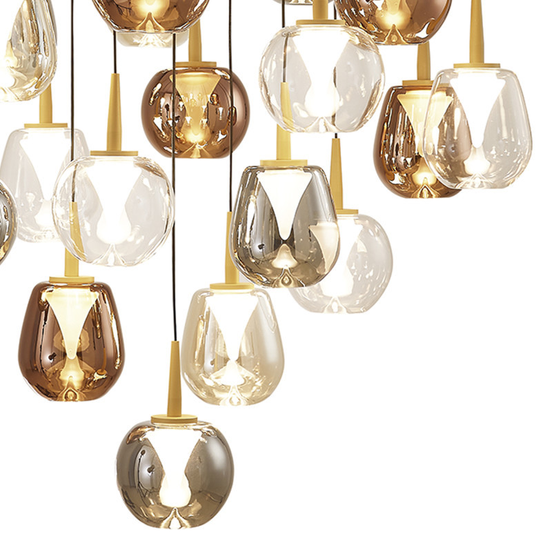 Каскадная люстра Mantra 8937+24PL