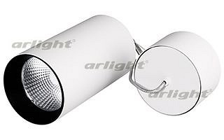 Подвесной светильник Arlight  SP-POLO-R85-2-15W Warm White 40deg (White, Black Ring)