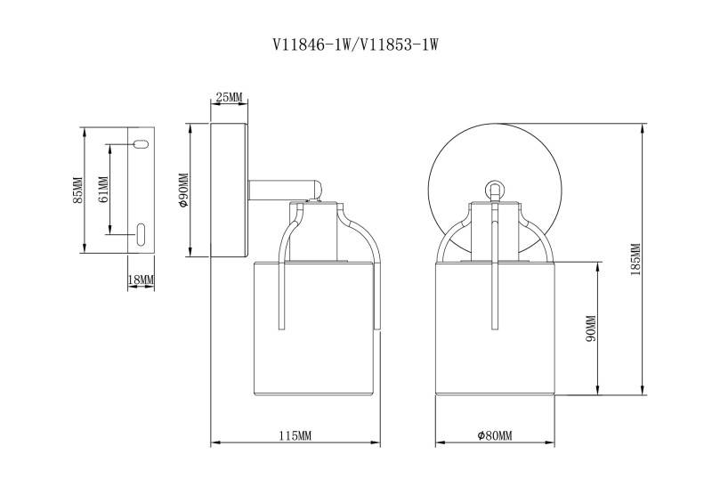 Спот Moderli V11853-1W