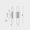 Бра MODELUX ML.88987.01 CR