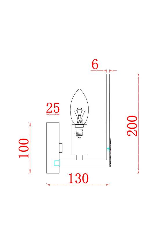 Бра Freya FR5237WL-01BS
