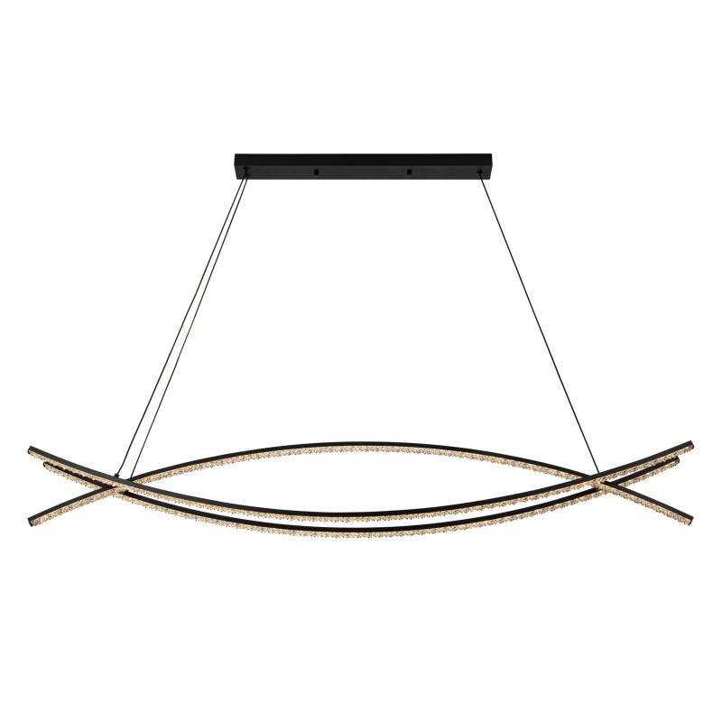 Подвесной светильник LED4U L8630-1200 BK