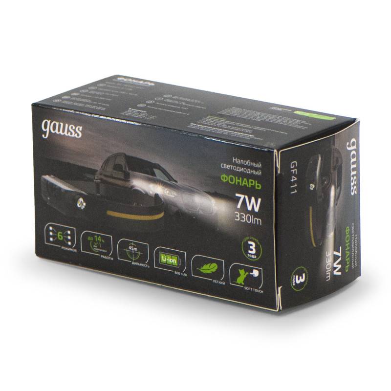 Фонарь Gauss GF411