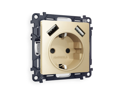 Розетка Ambrella Volt MA609010