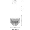 Каскадная люстра Divinare 3001/02 LM-9