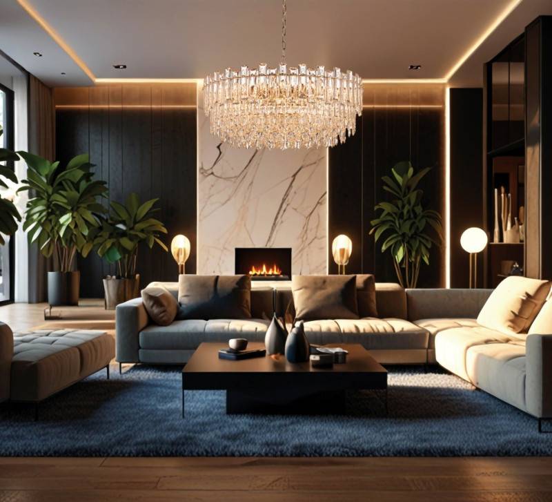 Подвесная люстра Fluorite FL1063-22P