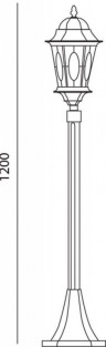 Садово-парковый светильник Feron 11323