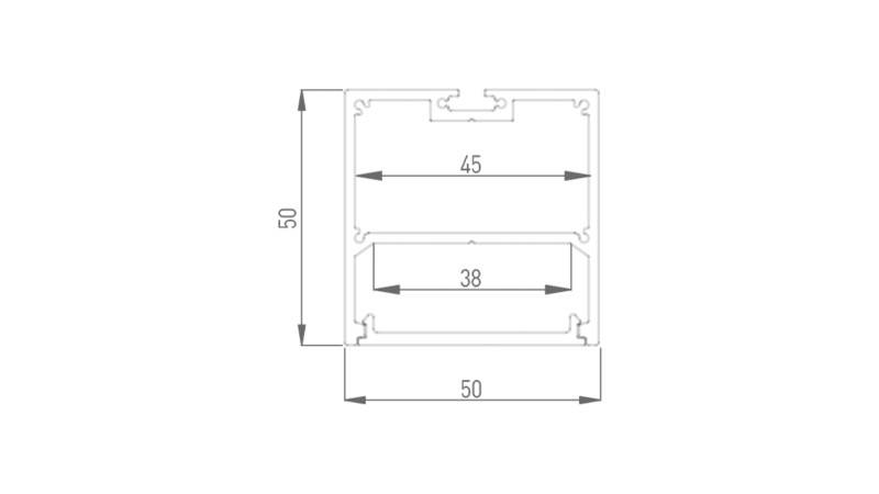 Профиль DesignLed LS.5050-G-R