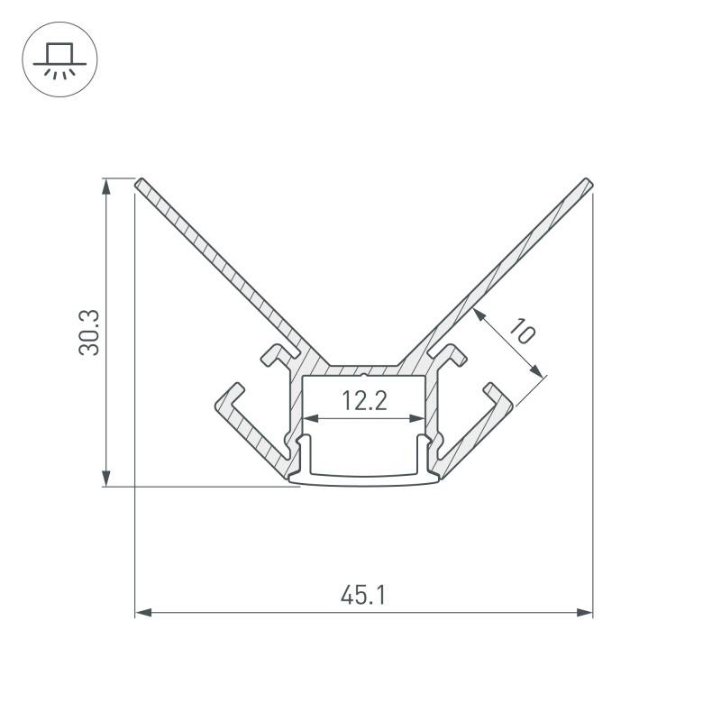 Профиль Arlight 023889