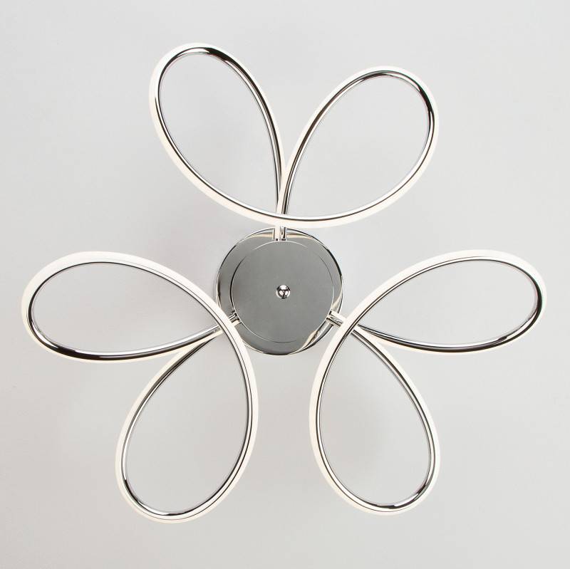 Накладная люстра Eurosvet 90083/3 хром