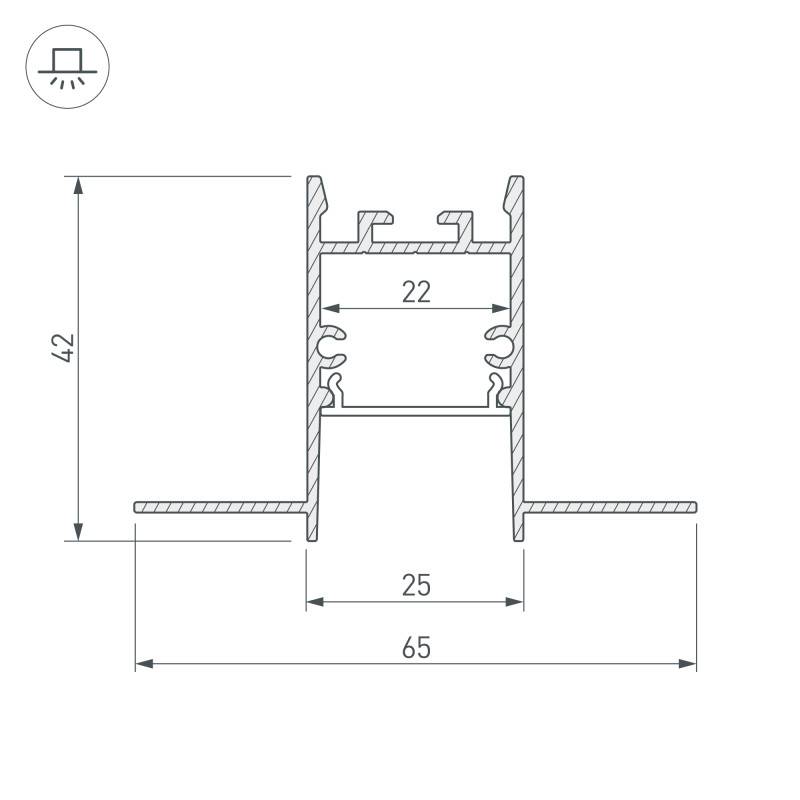 Профиль Arlight 033275