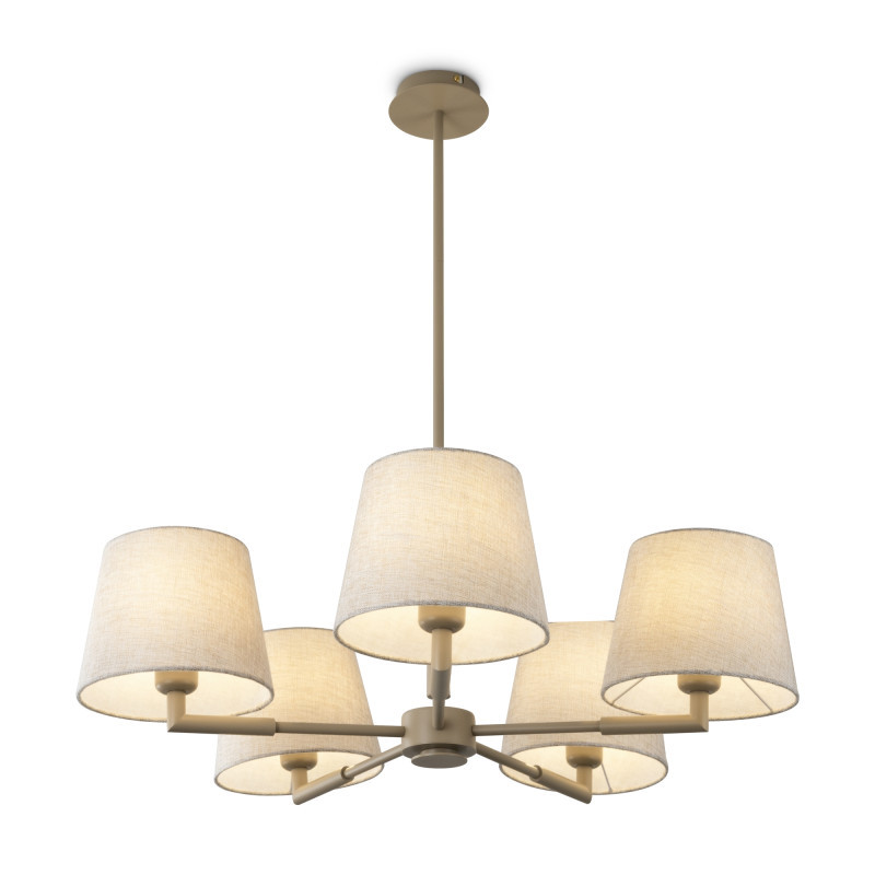 Люстра на штанге Freya FR2057PL-05BG