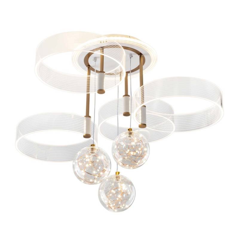 Накладная люстра LED4U L1040-750 WT