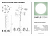 Подвесная люстра Simple Story 1086-LED28PL