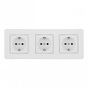 Розетка Arte Milano SET16-3-40-1x3 white