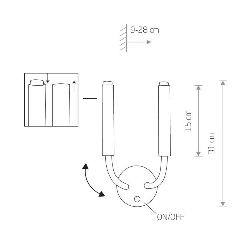 Бра Nowodvorski 8354