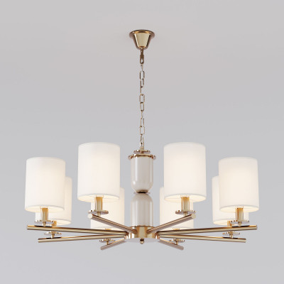 Подвесная люстра Eurosvet 60146/8 латунь